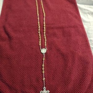 Elegant Gold and Silver Women's Necklace